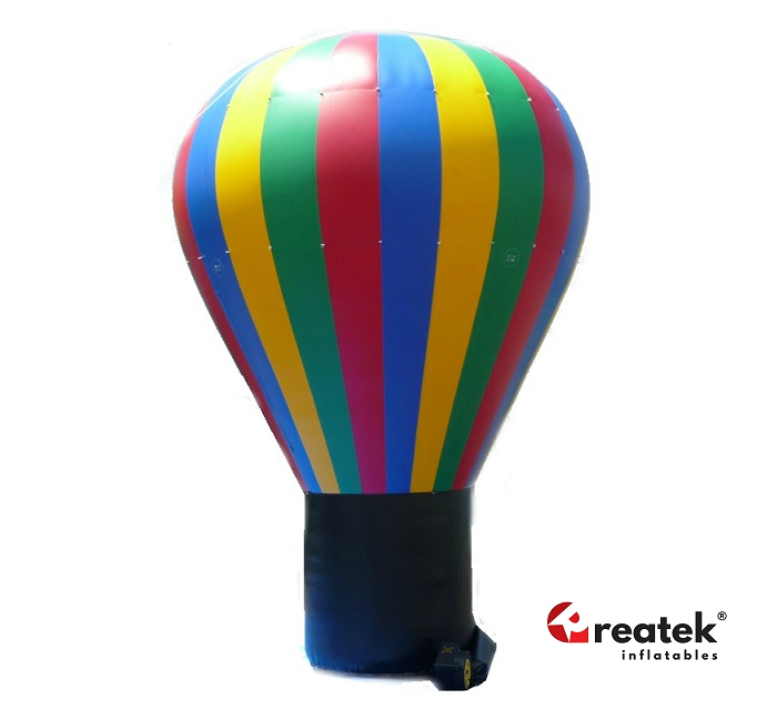 Nafukovací Reklamní Balón - Vzduchotěsný - PVC D-Tex Plato - 4 x 3,5 m